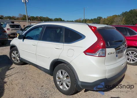 2014 Honda Cr-V Ex-L z USA, uszkodzony, nr VIN 5J6RM4H77EL033162